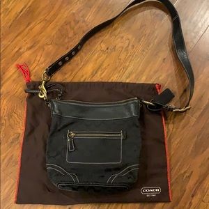 Black Coach Crossbody